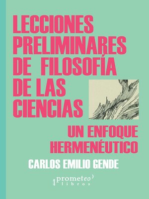 cover image of Lecciones preliminares de filosofía de las ciencias